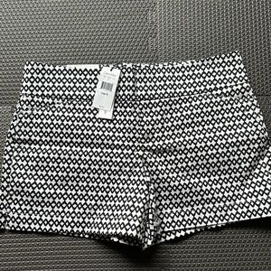 Calvin Kline black and white shorts, size 8